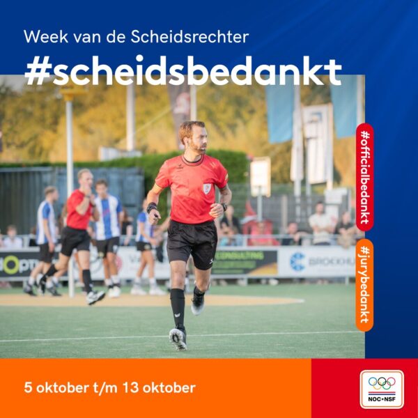 WEEK VAN DE SCHEIDSRECHTER